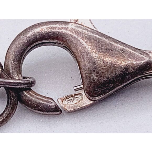 Vintage Custom Austrian Crystal and Sterling Silver Bracelet "Nicole" - Picture 7 of 12